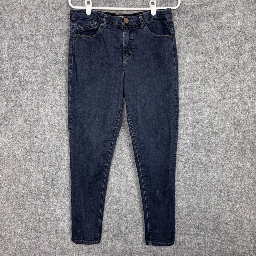 Deomcracy Jeans Womens Size 10 Blue Ab Technology Dark Wash ankle Skinny